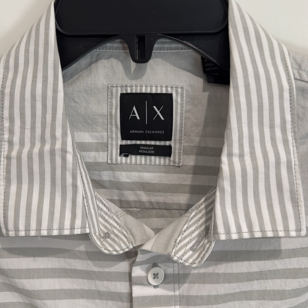 Armani Exchange shirt size L regular fit - Picture 2 of 3